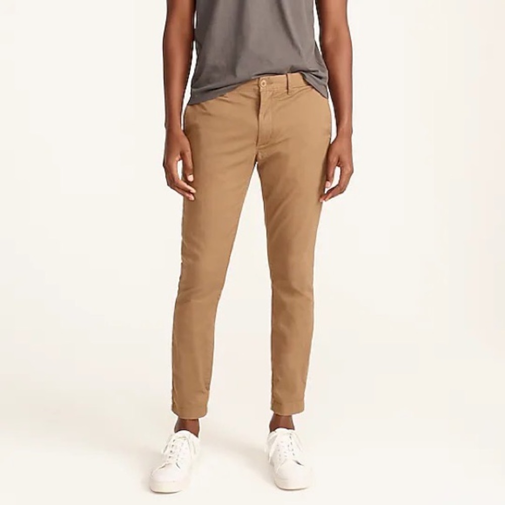 J Crew 250 Skinny-fit pant in stretch chino